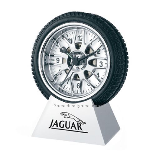 Desk Clock - Tire