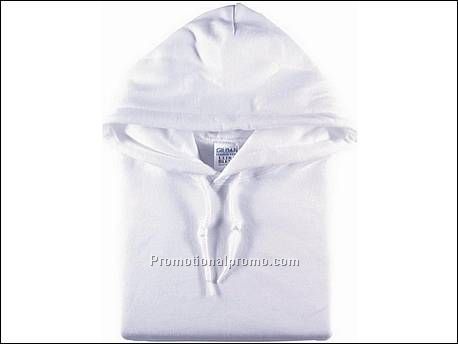 Gildan Sweatshirt Hooded, 30 White