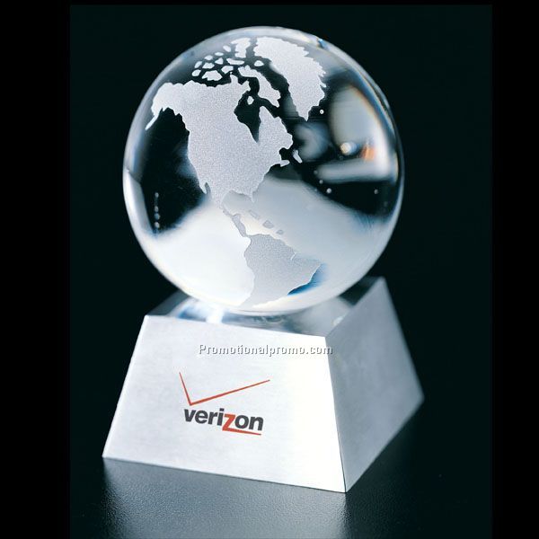 Globe with Metal Base C-4201