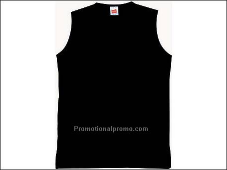 Hanes T-shirt Fit-T Sleeveless, Black