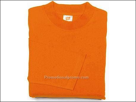 Hanes T-shirt Heavy-T L/S, Orange
