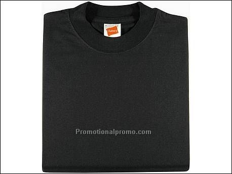 Hanes T-shirt Top-T S/S, Black