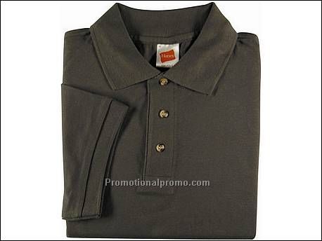 Hanes Top Polo Pique S/S, Anthracite