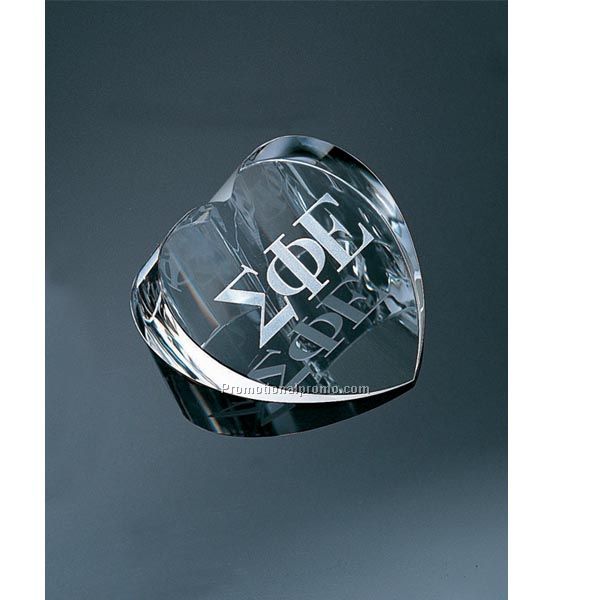 Heart Paperweight C-672