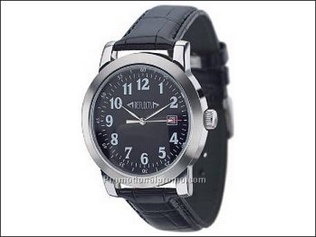 Horloge met roestvrij stalen kast,...