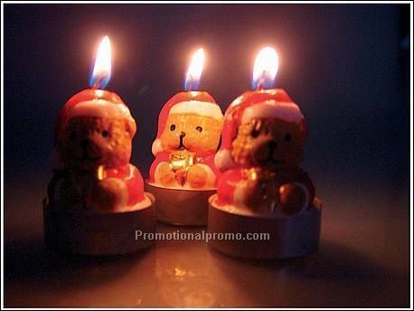 Kaars in de vorm van een kerst