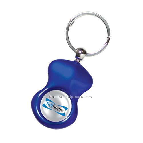 Key Ring - Domed, Bic