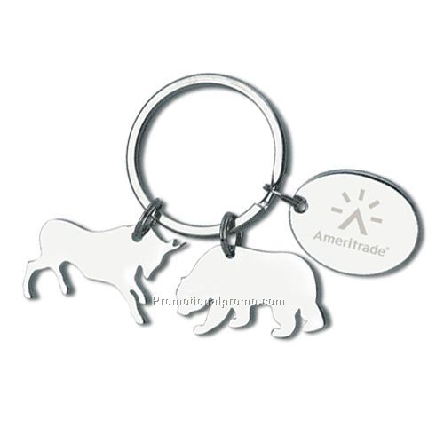 Keyholder with Charms, Animals