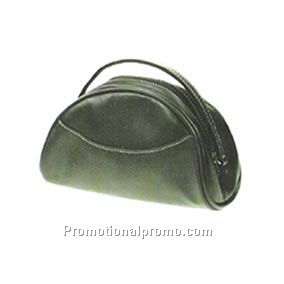 Leather cosmetic purse