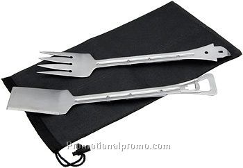 MARKSMAN 5 PIECE BBQ TONG SET