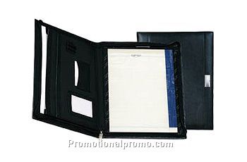 MARKSMAN LEATHER A4 ZIPPER PORTFOLIO