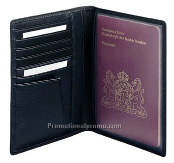 MARKSMAN LEATHER PASSPORT HOLDER