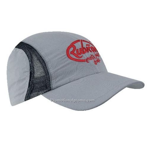 Micro Fibre and Mesh Sports Cap with Reflective Trim