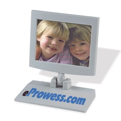 Mirror & Picture Frame - See-You-Around Desktop Mirror & Picture Frame, Plastic, 2 1/8