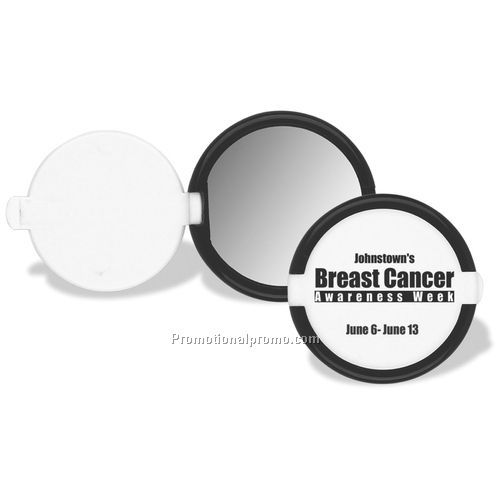 Mirror - Radiant Reflections Pocket Mirror, Impact Styrene, 2 3/8