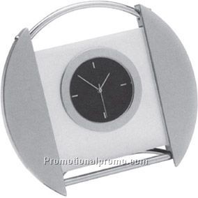 Perspex desk clock