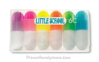 Pil 6 assorted highlighters