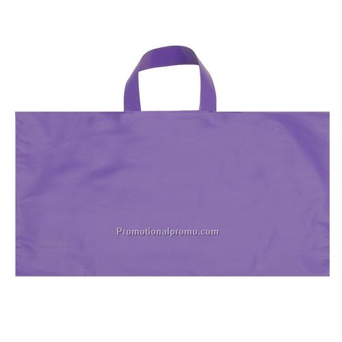 Plastic Bag - Frosted Soft Loop Handle Bags, 22