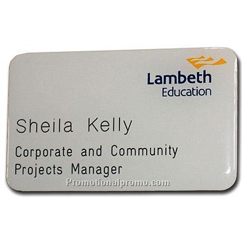 Plastic Laminate/Metallex Name Badges