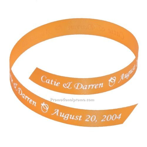 Ribbon - Custom Printed Gift Ribbon: Standard Satin