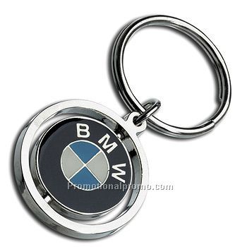 Round Spinning Keyring