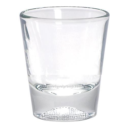 Shot Glass- Football Bottom Sportsware, 1.5 oz.