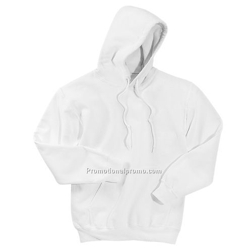 Sweatshirt - Gildan UltraBlend™ Hooded Pullover,  White 50/50