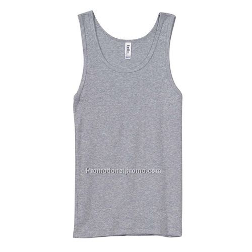 Tank Top - Bella Ladies' 2x1 Rib Knit Tank Top, Combed Ring Spun Cotton