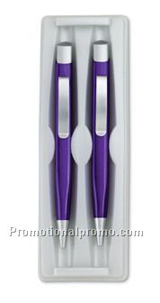 Triangular writing set