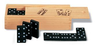 Wooden Domino game