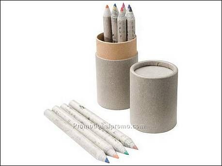 12 potloden van 3,5''. Milieuvriendel...