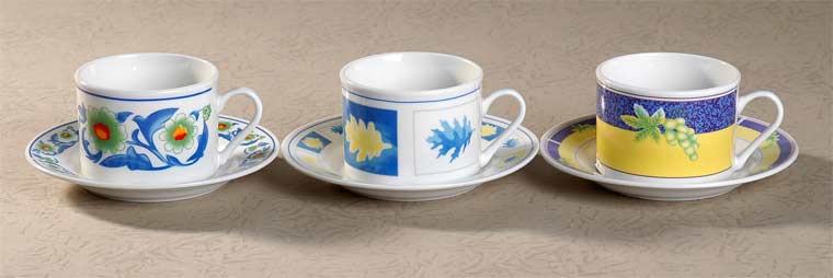 coffee set with decal
  
   
     
    