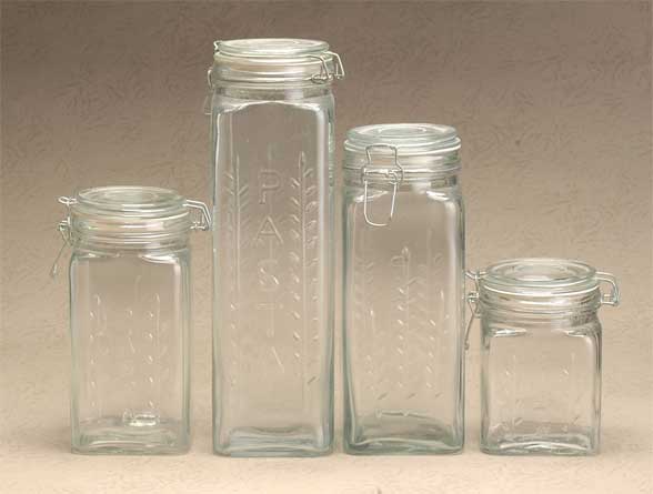 storage jar set with clip
  
   
     
    