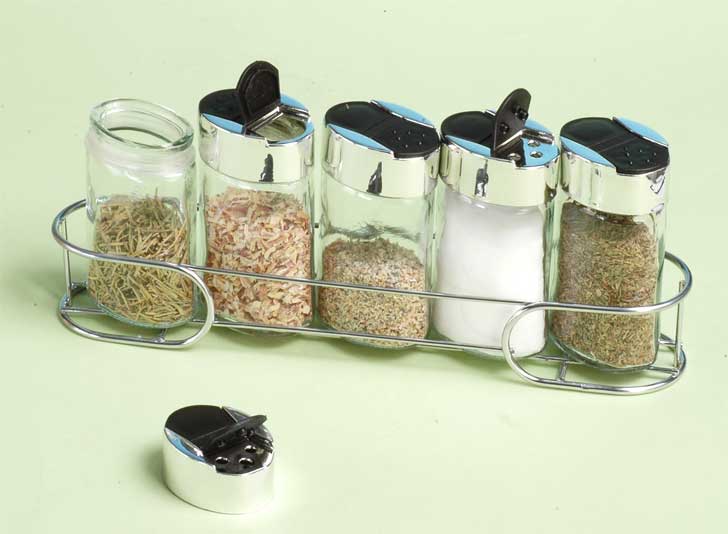 spice set with metal stand
  
   
     
    