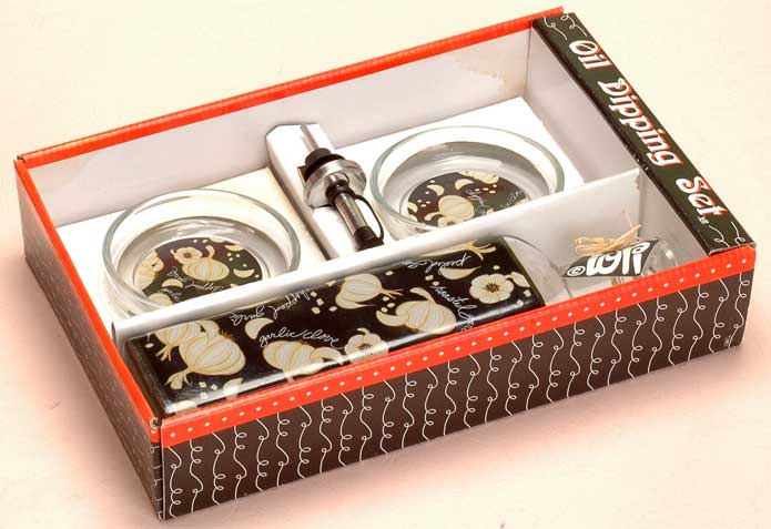 serving pieces with decal in display tray
  
   
     
    