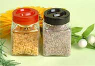 square canister with plastic lid
  
   
     
    