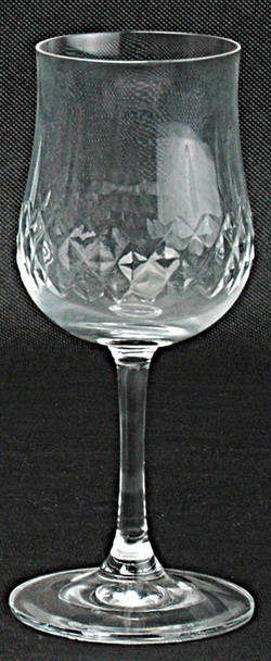 Crystal wine glass 
  
   
     
    