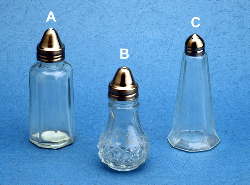 Cruet set with metal lid
  
   
     
    