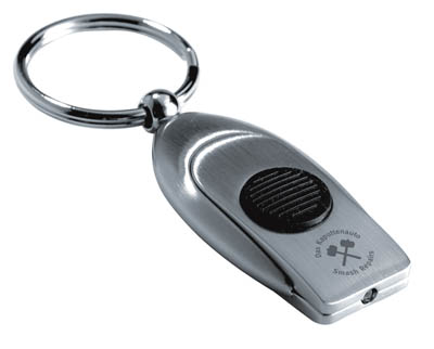 Lux Metal Keyring