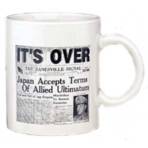 White Ceramic Mug-11 oz.