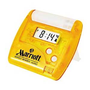 Robotic Flip Cover Alarm Clock