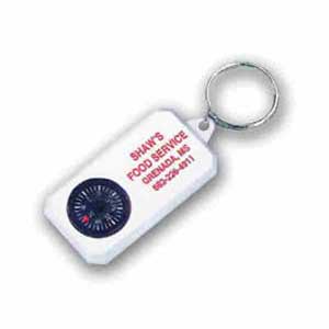 Durable Compass Keyring