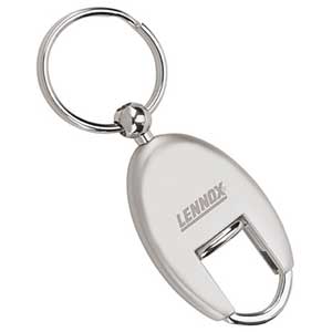 Promotional Silver Key chain