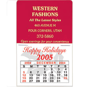 Traditional Valu Stick Calendar