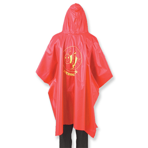 Imprinted Rain Poncho - Youth