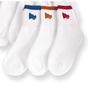Megaphone Cheerleader Socks