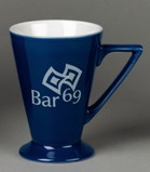 Stylish earthenware mug that is ideal as a promotional business gift.