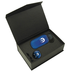 Water Bottle & Pedometer Mini Radio Gift Set