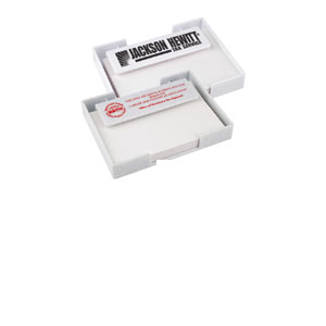 CADDY WITH NOTE PAPER