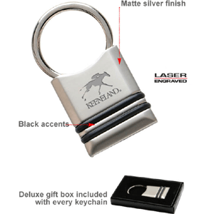 Pull-N-Twist Metal Keychain